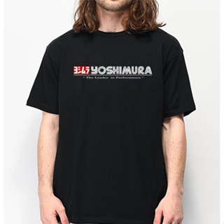 [S-5XL]YOSHI003 เสื้อยืด คอกลม เรซซิ่ง มอเตอร์ไซต์ โยชิมูระ YOSHIMURA ผ้าพรีเมียม  YAMAHA KAWASAKI SUZUKI GRSX