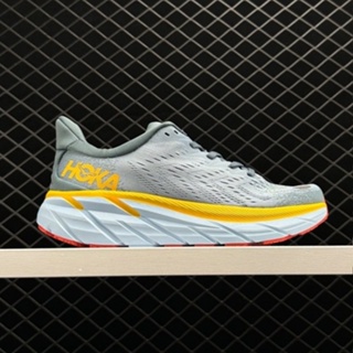 Hoka One One Clifton 8 รองเท้าวิ่ง ระบายอากาศ น้ําหนักเบา สําหรับผู้ชาย และผู้หญิง ไซซ์ 36-45 HLCI