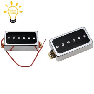 P90 ปิ๊กอัพกีตาร์ไฟฟ้า Humbucker ขนาดคอยล์เดี่ยว ปิ๊กอัพกีตาร์และอุปกรณ์เสริม