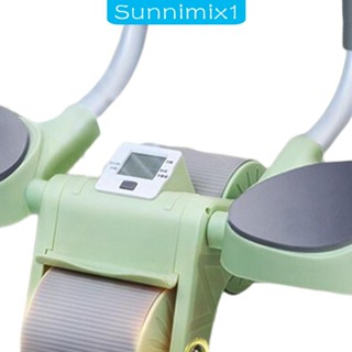 [Sunnimix1] ลูกกลิ้งออกกําลังกายหน้าท้อง เพื่อความแข็งแรง สําหรับออกกําลังกาย ยิม