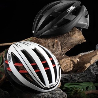 【ในการจัดส่ง】 Abus Airbreaker Cycling Helmet Road Bike Aerodynamics Wind Helmet Men Sports Aero Bicycle Helmet