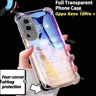 เคสโทรศัพท์มือถือ ซิลิโคน ใส กันกระแทก ป้องกันเลนส์กล้อง สําหรับ Oppo Reno 10 Pro + 5G 10 9 10Pro 10 Pro 10Pro 10Pro+ + Plus 5G 2023