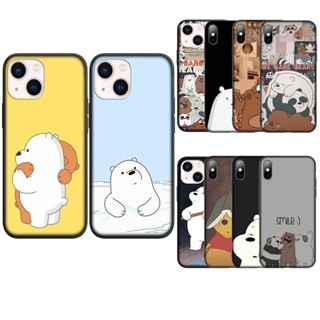 Xx58 เคสโทรศัพท์มือถือ ซิลิโคนนุ่ม ลาย We Bare Bears สําหรับ iPhone 11 Pro Max XR SE 2020