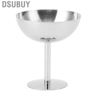 Dsubuy Ice  Goblet Stainless Steel  Grade Dishwasher Safe Stable Champagne