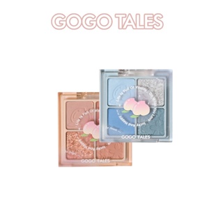 Gogo TALES บลัชออน และอายแชโดว์พาเลท Earth Color แบบพกพา ขนาดเล็ก อายแชโดว์สีง่าย ไม่เลอะ อายแชโดว์ แต่งหน้า