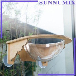 [Sunnimix] เปลไม้แขวนหน้าต่าง สําหรับแมว