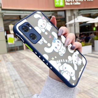 เคสโทรศัพท์มือถือแบบแข็ง ใส กันกระแทก ลายการ์ตูนสุนัข สําหรับ OPPO Reno 7 Pro 5G Reno 7 se Reno 8 Find X5 Lite Reno7 F21 Pro