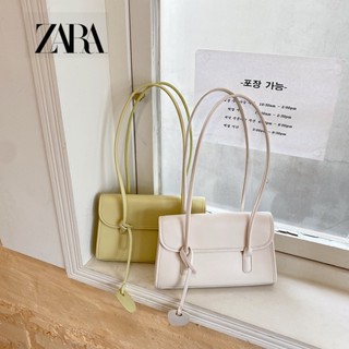 Zara French Niche กระเป๋าสะพายไหล่ แบบพกพา แฟชั่นสําหรับสตรี