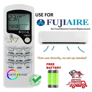 Fujiaire LW-03 รีโมทควบคุมเครื่องปรับอากาศ (ไม่รวมแบตเตอรี่)