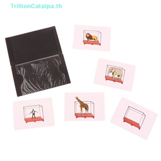 Trillioncatalpa ของเล่นมายากล การ์ดกรงสัตว์มายากล สําหรับเด็ก