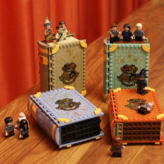 ของเล่นบล็อกตัวต่อเลโก้ Moc Harry Potter Magic Book Hogwarts Transformation Potion สําหรับเด็ก