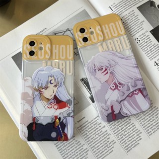 เคสโทรศัพท์มือถือ แบบนิ่ม ลายการ์ตูนอนิเมะ Angel Eyes Sesshoumaru กันกระแทก สําหรับ Infinix Hot 8 9 10 10S 10i 11S 12 20 20i 20S 30 30i Play Pro NFC Tecno Camon 19 Pro NEO