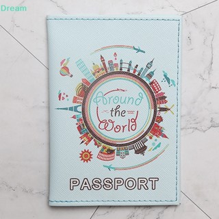 &lt;Dream&gt; ใหม่ เคสหนัง พิมพ์ลายน่ารัก 3D สําหรับใส่หนังสือเดินทาง บัตรประจําตัวประชาชน