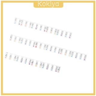 [Kokiya] สติกเกอร์ฉลากโน้ตดนตรี ติดตั้งง่าย สําหรับติดตกแต่งคีย์บอร์ด เปียโนเด็ก