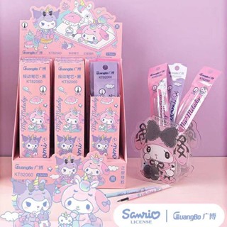 ปากกาหมึกเจล Sanrio 0.5 มม. 2 ชิ้น สําหรับโรงเรียน สํานักงาน ญี่ปุ่น Mymelody Kuromi Cinnamoroll Pochacco