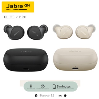 【ผู้ขายในพื้นที่】หูฟังบลูทูธJabra Elite 7 Pro หูฟังกีฬา มีไมโครโฟน Type C หูฟังเกมส์ สนับสนุนแอนดรอยด์และไอโอเอส