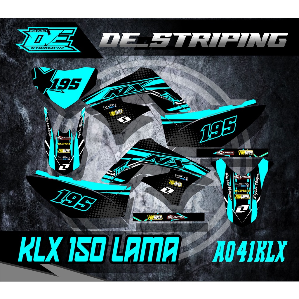 สติ๊กเกอร์ KLX STRIPING OLD KLX OLD KLX 150 OLD