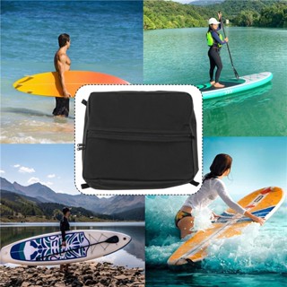 GARDEN LIVE Cooler Deck Bag แบบพกพากันน้ำ Paddle Board อุปกรณ์เสริม สำหรับ Outdoor Surf Black