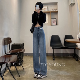 2TOYOUNG  กางเกงขายาว คาร์โก้ กางเกง เชือกอเมริกันคลาสิค Cargo pants 2023 NEW 072122 Unique Korean Style ทันสมัย ทันสมัย A23L09H 36Z230909