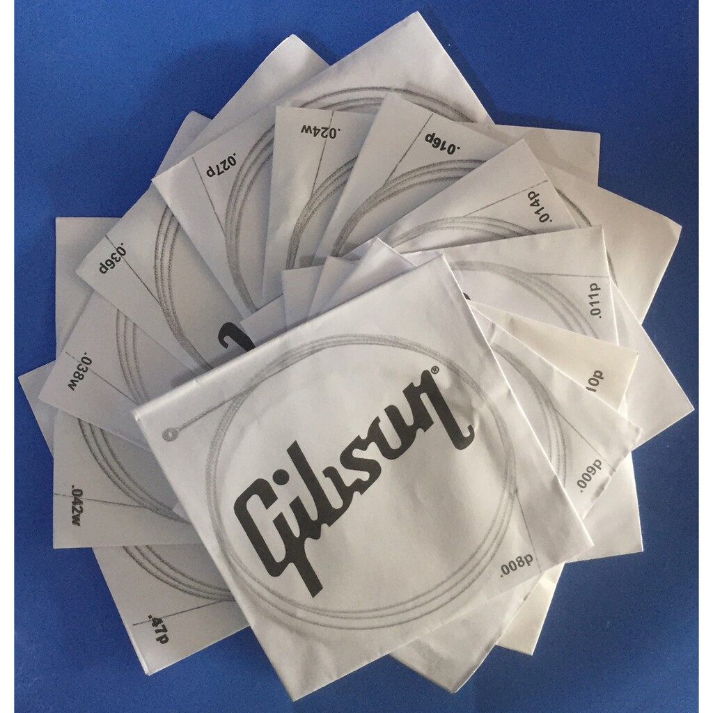 สายกีตาร์ สายปลีก โปร่ง และ สายกีตาร์ ไฟฟ้า Gibson พร้อมส่ง  ส่งเร็ว