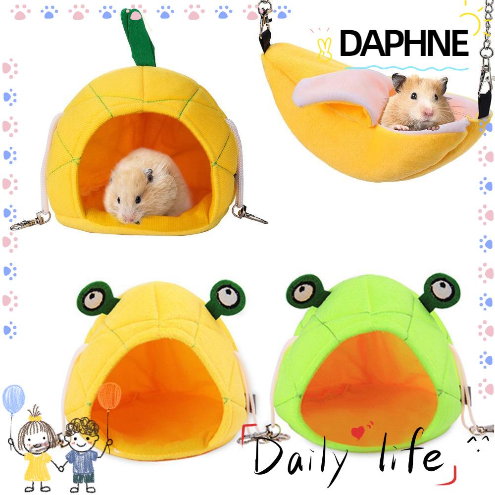 DAPHNE Soft Hamster Hammock Guinea Pig Animals Hamster Hanging House Cage Bed Cage Rat Chinchilla Small Pet House