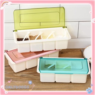 Only กล่องพลาสติก ของใช้ในครัวเรือน สําหรับใส่เครื่องปรุงรส เกลือ