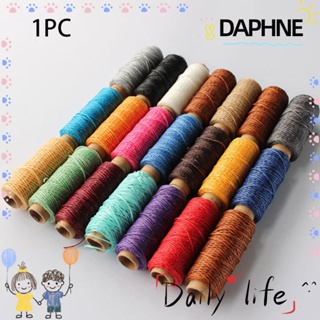 daphne 50 เมตรอุปกรณ์ด้ายแว็กซ์ diy สําหรับใช้ในการเย็บผ้า