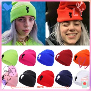 Ly Billie Eilish หมวกบีนนี่สไตล์ฮิปฮอปให้ความอบอุ่นสําหรับผู้หญิงและผู้ชาย