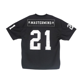 Mastermind เสื้อยืดแขนสั้น ผ้าตาข่าย พิมพ์ลายหัวกะโหลก สไตล์ญี่ปุ่น