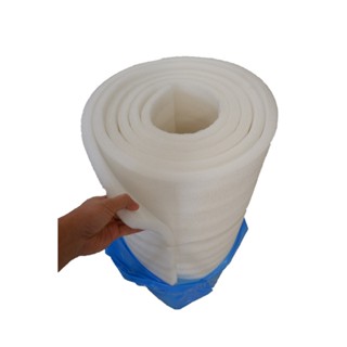 เกินคุ้ม EPE FOAM สีขาว หนา5 mm กว้าง100cm ยาว10m โฟมกันกระแทกสีขาว Pro ส่งฟรี