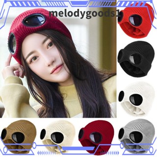 MELODYGOODS1 หมวกถัก สําหรับเดินป่า ขี่จักรยาน เล่นสกี