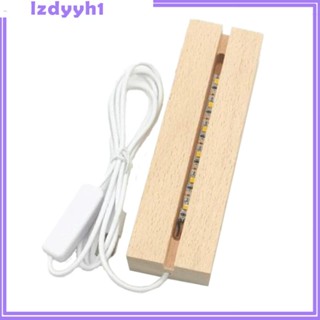 [JoyDIY] ที่ใส่ไฟ Led ไม้ คริสตัล บอล ที่ทับกระดาษ วัสดุเรซิ่น