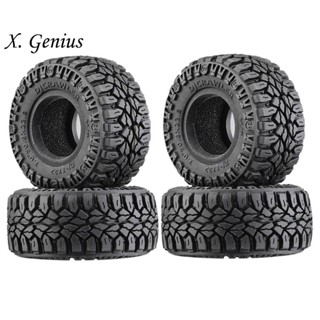 ยางล้อรถ แบบนิ่ม ขนาด 50.8 มม. 1.0 นิ้ว สําหรับรถไต่หินบังคับ 1/18 1/24 Axial SCX24 AX24 Traxxas TRX4M FMS 4 ชิ้น