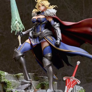 9.9 เหนื่อยมากFgo Arturia โมเดลฟิกเกอร์ GK White Model 23 ซม. fate fate 3d Limited Edition สีขาว X7KF