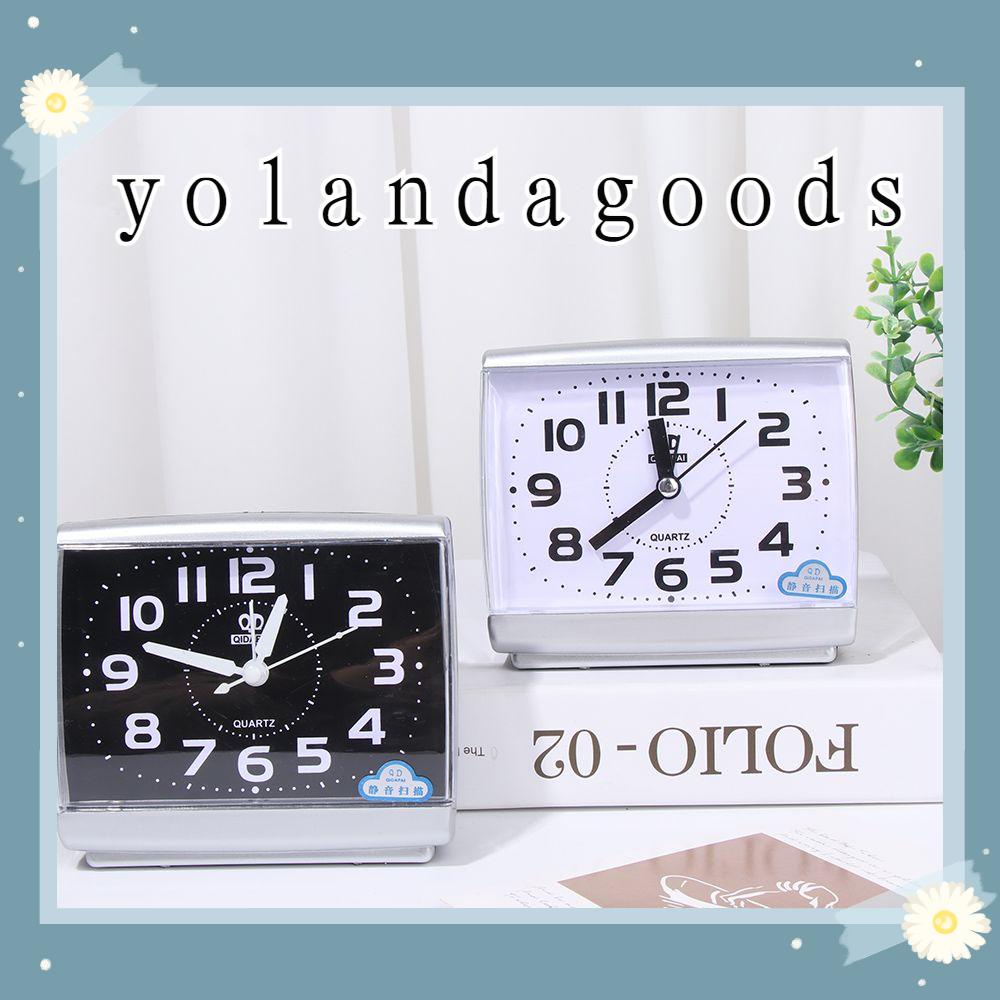 Yola นาฬิกาปลุกตั้งโต๊ะ เสียงเงียบ ไม่มีตัวเลขติ๊ก