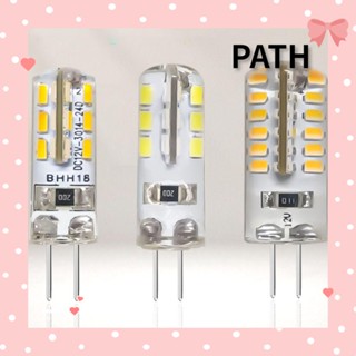 Path ใหม่ หลอดไฟโคมไฟระย้า LED COB มุม 360 G4 พลาสติก 12V ขนาดเล็ก 10 ชิ้น