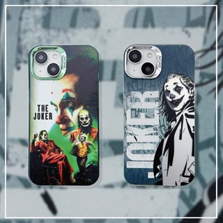 เคสโทรศัพท์มือถือ ผิวด้าน ลายโจ๊กเกอร์ สําหรับ iPhone 14 Pro Max 13 12 Pro Max 11