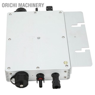 Orichi Machinery Grid Connected Inverter ระบบผลิตไฟฟ้าจากพลังงานแสงอาทิตย์ กันน้ำ สีเงิน WVC‑600W