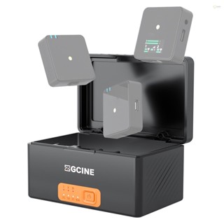 [พร้อมส่ง]ZGCINE Ps-r30pro เคสชาร์จไมโครโฟนไร้สาย 3 ช่อง ความจุขนาดใหญ่ USB-C PD แบบเปลี่ยน สําหรับ RODE Wireless GO