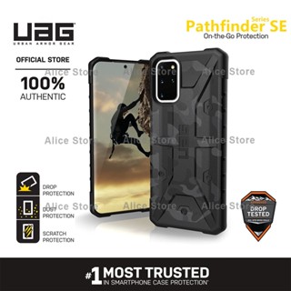 Uag Pathfinder SE Camo Series เคสโทรศัพท์ สําหรับ Samsung Galaxy S20 Ultra / S20 พร้อมฝาครอบป้องกัน - สีดํา