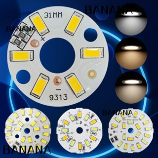 Banana1 ชิปแหล่งกําเนิดแสง LED ไดโอดเปล่งแสง สีขาวอบอุ่น 3W 5W 10W 5 ชิ้น