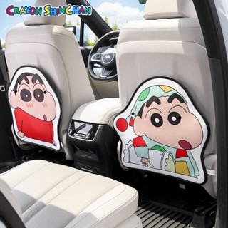 Crayon Xiaoxin Car Seat Anti-Kick Pad Cartoon Car Seat Back Anti-Kick Stickers Cute Wear Resistant Pad Universal Rear Seat Stickers Z6HQ