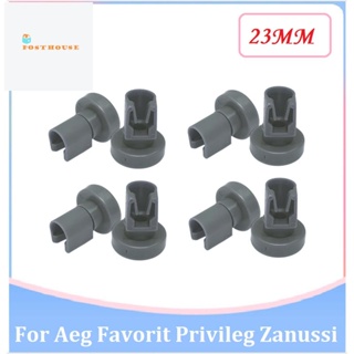 ล้อตะกร้าล้างจาน ด้านล่าง 23 มม. สําหรับ Aeg Favorit Privileg Zanussi