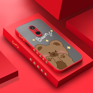 สําหรับ Xiaomi Redmi Note 4 Note 4x Note 4 Pro เคสการ์ตูน หมีน้อยน่ารัก ดีไซน์ใหม่ ฝ้า แข็ง เคสโทรศัพท์ ซิลิโคนนุ่ม กันกระแทก ลายเคส