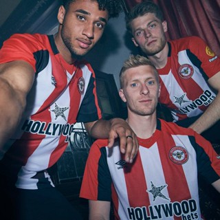 Ani 2023-2024 Brentford Home Jersey เสื้อยืด แขนสั้น พลัสไซซ์