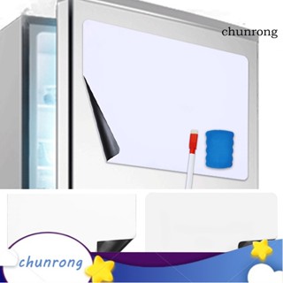 Chunrong สติกเกอร์กระดานไวท์บอร์ด ขนาด A3 A4 A5 ลบได้ ใช้ซ้ําได้ สําหรับตกแต่งตู้เย็น