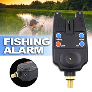 Adjustable Electronic LED Light Fish Sound Alarm Alert Bell for Fishing Rod