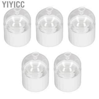 Yiyicc Makeup Sponge Holder  White Hanging Strap Travel Case Breathable for Daily Use