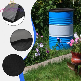 【COLORFUL】Bucket Lid 110/120cm 1pcs Black High Quality Prevents Leaves Falling Butt