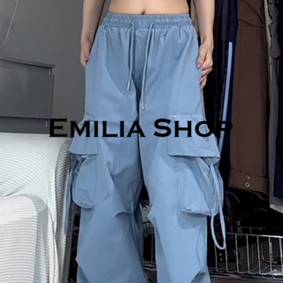 EMILIA SHOP  กางเกงขายาว กางเกงขายาวผู้หญิง สไตล์เกาหลี  ทันสมัย ins fashion รุ่นใหม่ A93L6Y5 36Z230909